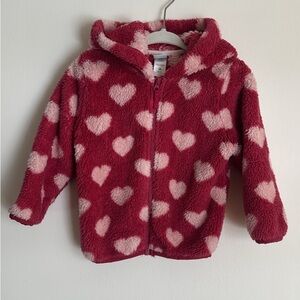 Little Me Pink Fleece Jacket
